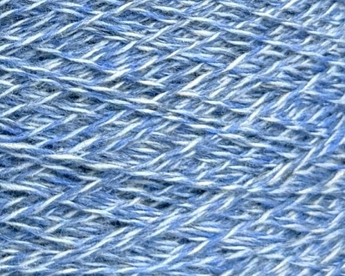 Botto Poala Art. Camargue 2/15 – Merino Supergeelong mouliné Garn col. C370 Blau